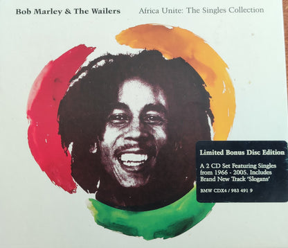 Bob Marley & The Wailers : Africa Unite: The Singles Collection (2xCD, Comp, Ltd)