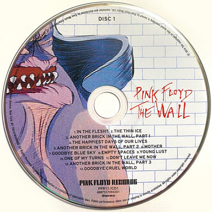 Pink Floyd : The Wall (2xCD, Album, RE, RM, Car)