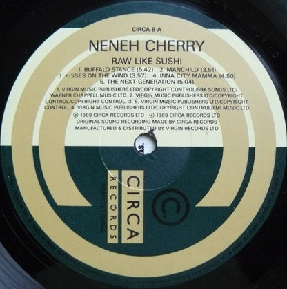 Neneh Cherry : Raw Like Sushi (LP, Album)