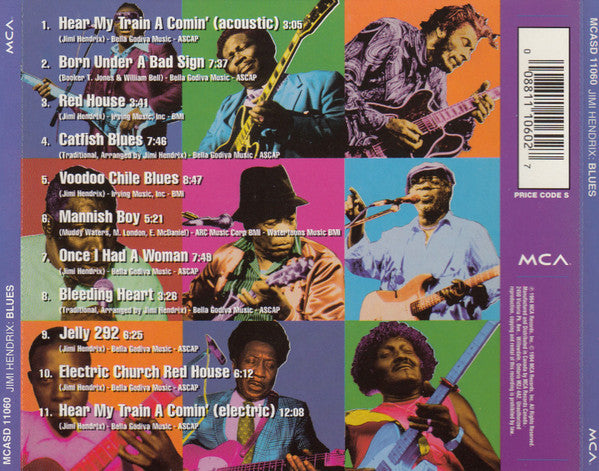 Jimi Hendrix : Blues (CD, Comp)