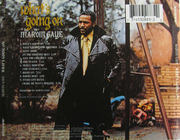 Marvin Gaye : What's Going On (CD, Album, RE, RM, RP)