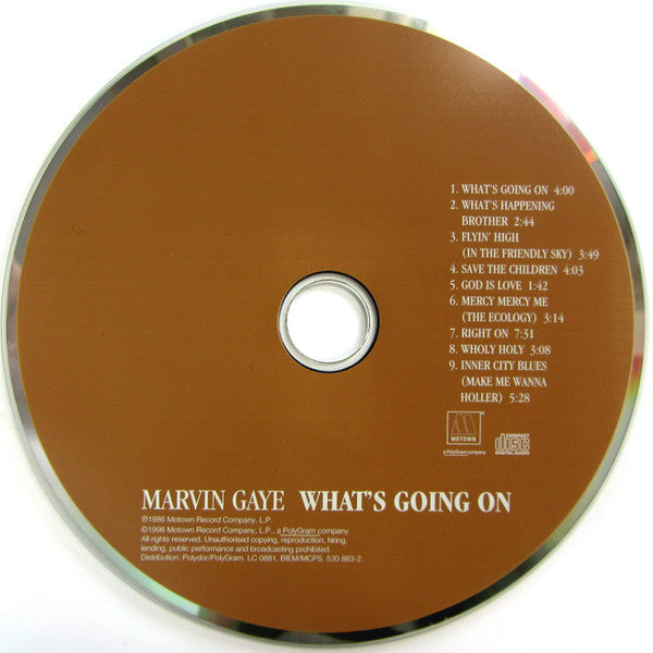 Marvin Gaye : What's Going On (CD, Album, RE, RM, RP)