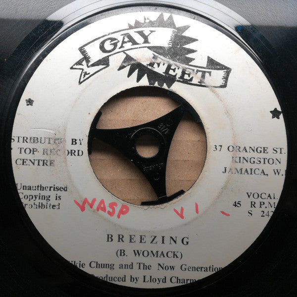 Jackie Chung & The Now Generation : Breezing (7", Single)