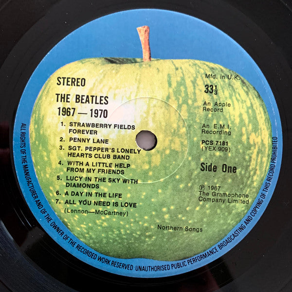 The Beatles : 1967-1970 (2xLP, Comp)