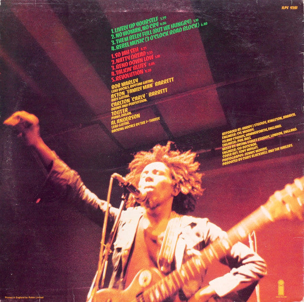 Bob Marley & The Wailers : Natty Dread (LP, Album)