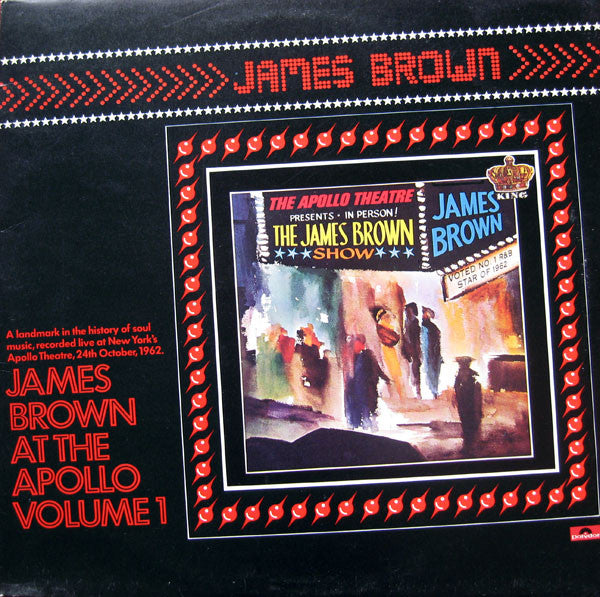 James Brown : James Brown Live At The Apollo Volume 1 (LP, Album, RE)