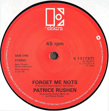 Patrice Rushen : Forget Me Nots (12", Single)