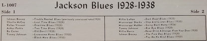 Various : Jackson Blues 1928-1938 (LP, Album, Comp, Bla)