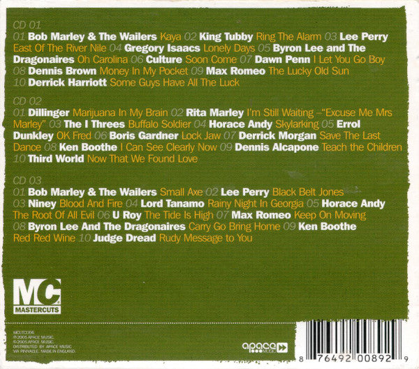 Various : Mastercuts 70's Reggae (3xCD, Comp)