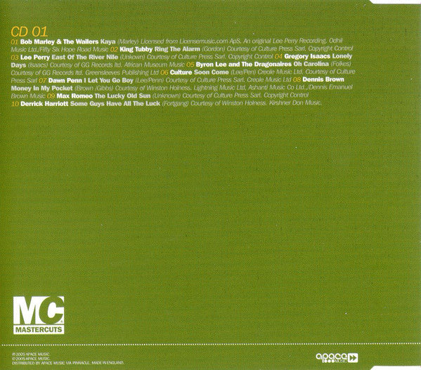 Various : Mastercuts 70's Reggae (3xCD, Comp)