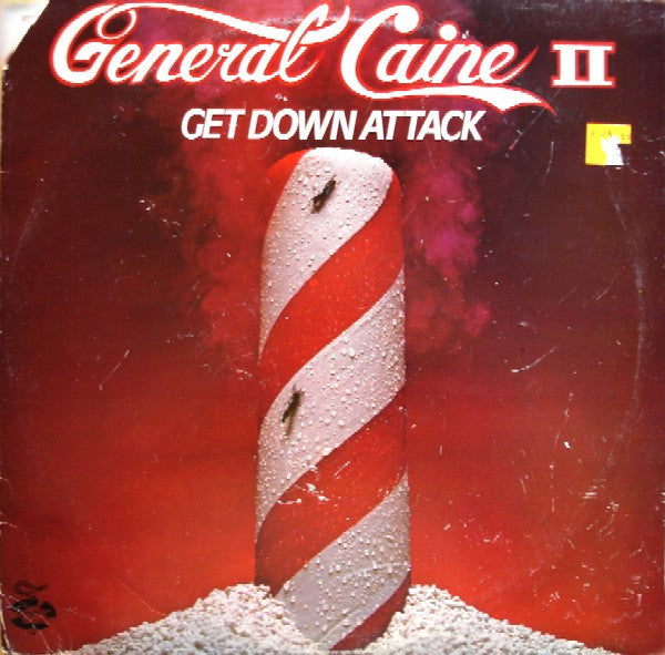 General Caine : Get Down Attack (LP, Album, Red)