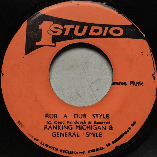 Ranking Michigan & General Smile* / Sound Dimension : Rub A Dub Style (7", Single)