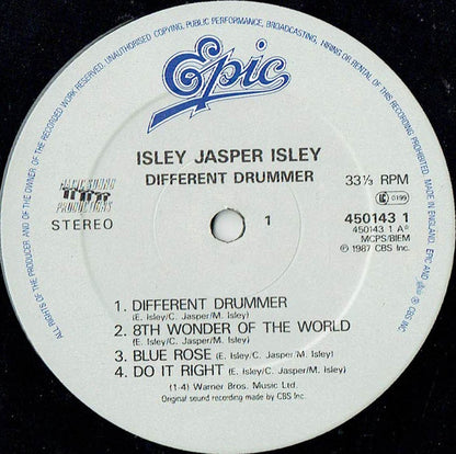 Isley Jasper Isley : Different Drummer (LP, Album)