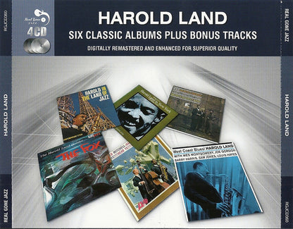 Harold Land : Six Classic Albums Plus Bonus Tracks (4xHDCD, Comp, RM)