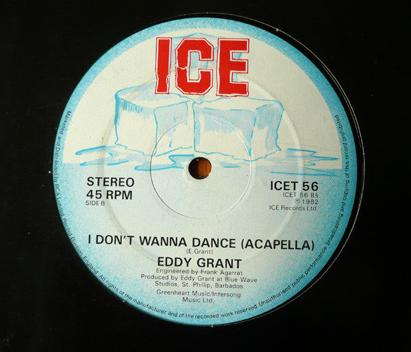 Eddy Grant : I Don't Wanna Dance (12")