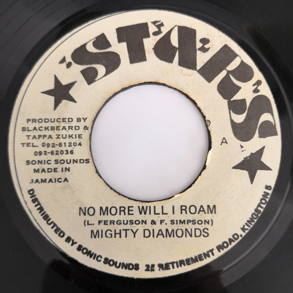 The Mighty Diamonds : No More Will I Roam (7", Single)