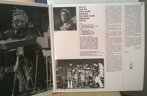 Sun Ra & His Solar-Myth Arkestra* : The Solar Myth Approach, Vol. 2 (LP, Album, RE, Gat)