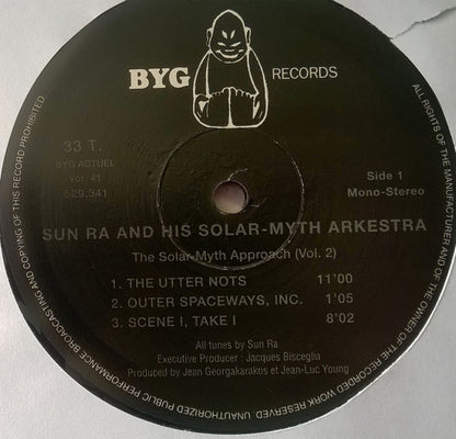 Sun Ra & His Solar-Myth Arkestra* : The Solar Myth Approach, Vol. 2 (LP, Album, RE, Gat)