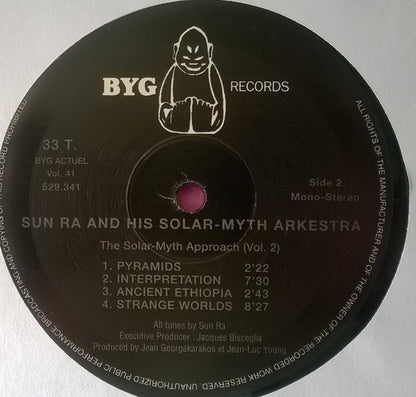 Sun Ra & His Solar-Myth Arkestra* : The Solar Myth Approach, Vol. 2 (LP, Album, RE, Gat)