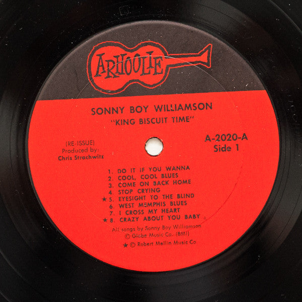 Sonny Boy Williamson (2) : King Biscuit Time (LP, Comp, RE)