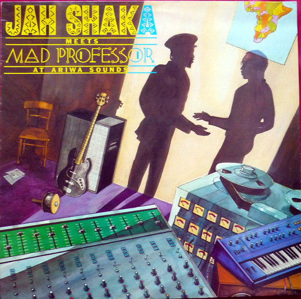 Jah Shaka Meets Mad Professor : At Ariwa Sounds (LP, Album, Whi)