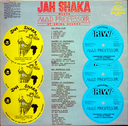 Jah Shaka Meets Mad Professor : At Ariwa Sounds (LP, Album, Whi)