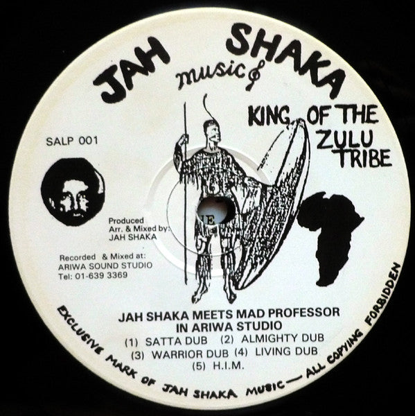 Jah Shaka Meets Mad Professor : At Ariwa Sounds (LP, Album, Whi)