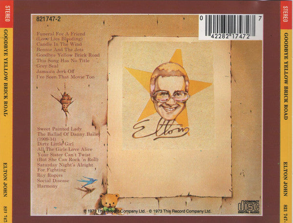 Elton John : Goodbye Yellow Brick Road (2xCD, Album, RE, PMD)