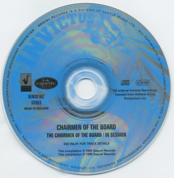 Chairmen Of The Board : The Chairmen Of The Board And In Session (CD, Comp)