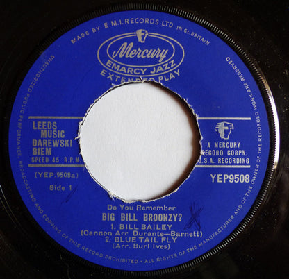 Big Bill Broonzy : Do You Remember (7", EP)