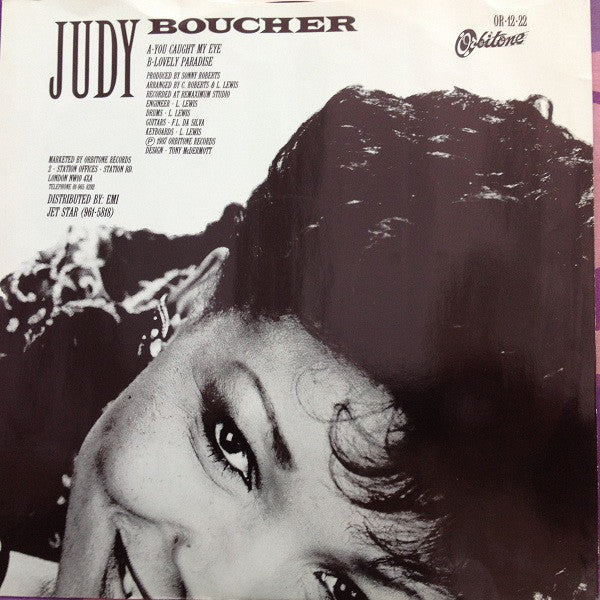 Judy Boucher : You Caught My Eye (12")