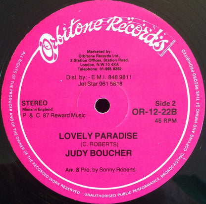 Judy Boucher : You Caught My Eye (12")