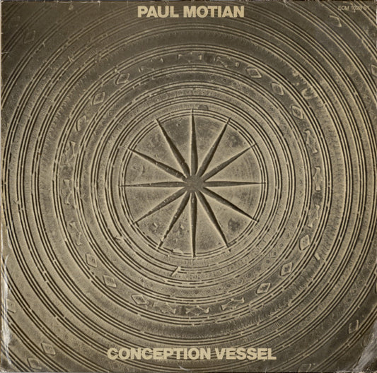 Paul Motian : Conception Vessel (LP, Album, RP)