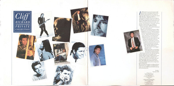 Cliff Richard : Private Collection (1979 - 1988) (2xLP, Comp)