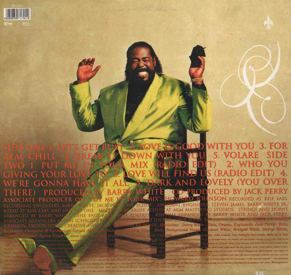 Barry White : Put Me In Your Mix (LP, Album)