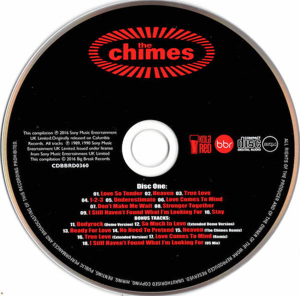 The Chimes : The Chimes (2xCD, Album, Mono, RE, RM)