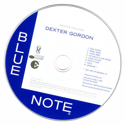 Dexter Gordon : Dexter Calling . . . (CD, Album, Copy Prot., RM)