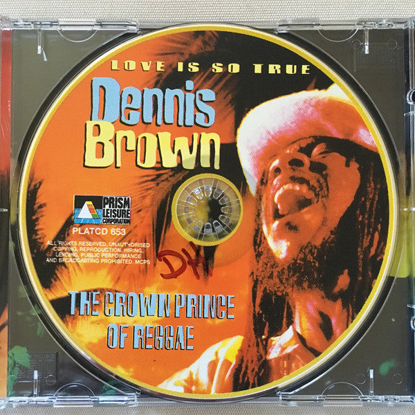 Dennis Brown : Love Is So True (CD, Exp)