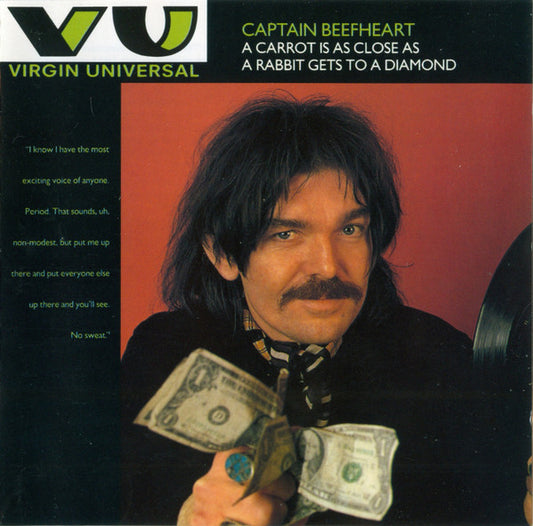 Captain Beefheart : A Carrot Is As Close As A Rabbit Gets To A Diamond (CD, Comp)