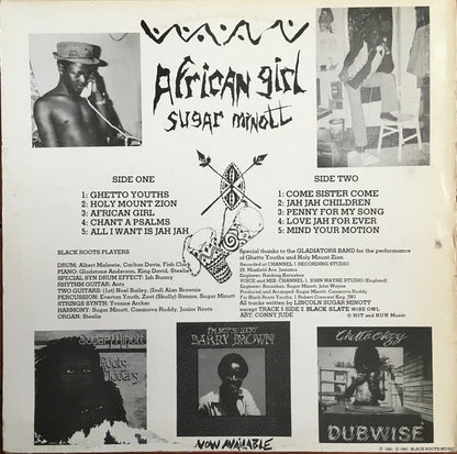 Sugar Minott : African Girl (LP, Album)