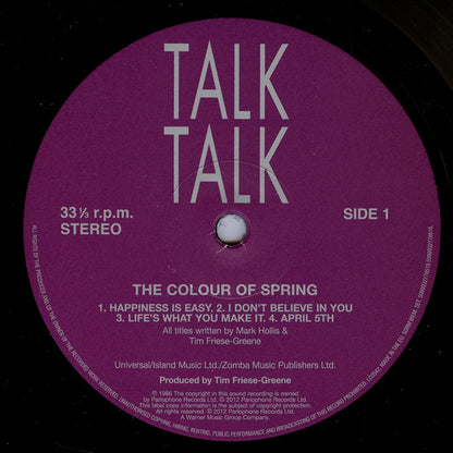 Talk Talk : The Colour Of Spring (LP, Album, RE, 180 + DVD-V, Album, RE, NTSC)