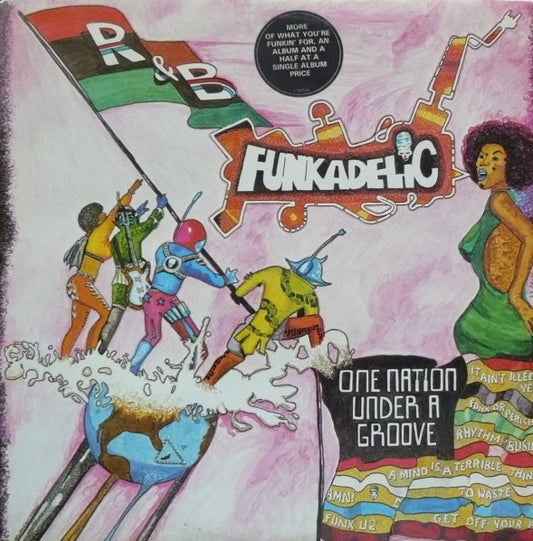 Funkadelic : One Nation Under A Groove (LP, Album, Gat + 12")