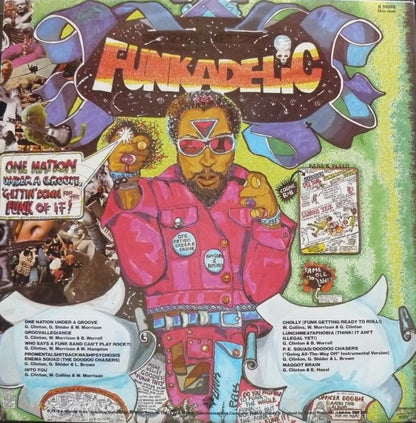 Funkadelic : One Nation Under A Groove (LP, Album, Gat + 12")