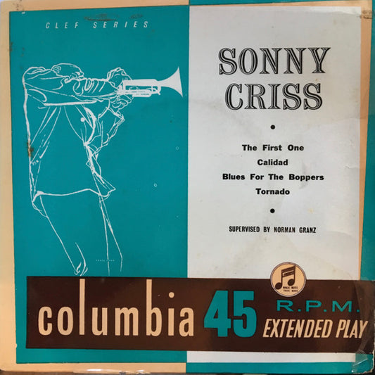 Sonny Criss : Sonny Criss (7", EP, Mono)