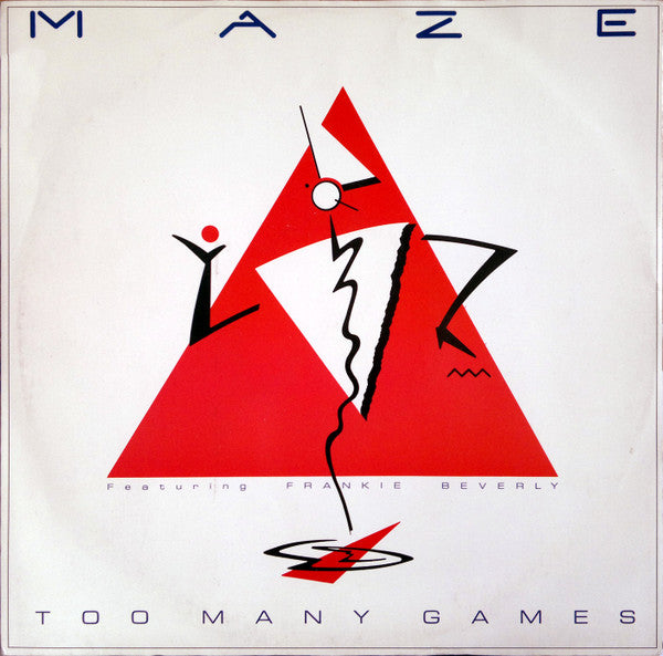 Maze Featuring Frankie Beverly : Too Many Games (12", Single)