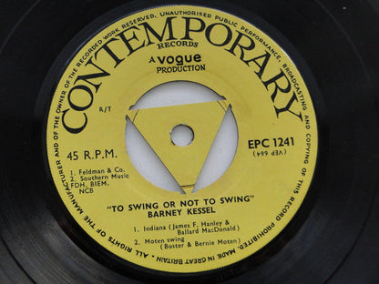 Barney Kessel : To Swing Or Not To Swing (7", EP, thr)