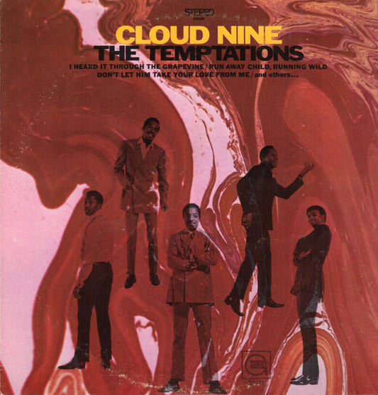 The Temptations : Cloud Nine (LP, Album, Roc)