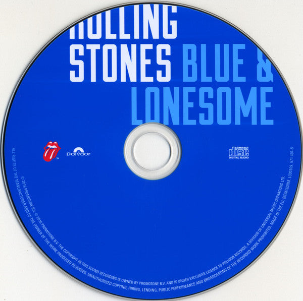 Rolling Stones* : Blue & Lonesome (CD, Album + Box, Dlx)