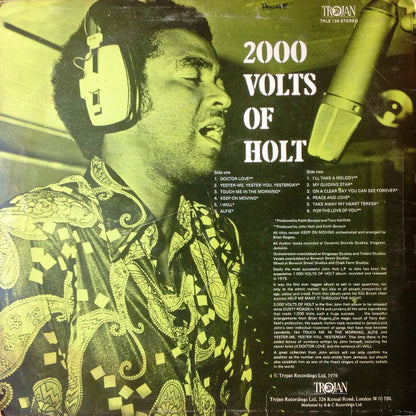 John Holt : 2000 Volts Of Holt (LP, Album, RE, RP)