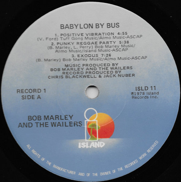 Bob Marley & The Wailers : Babylon By Bus (2xLP, Album, Los)